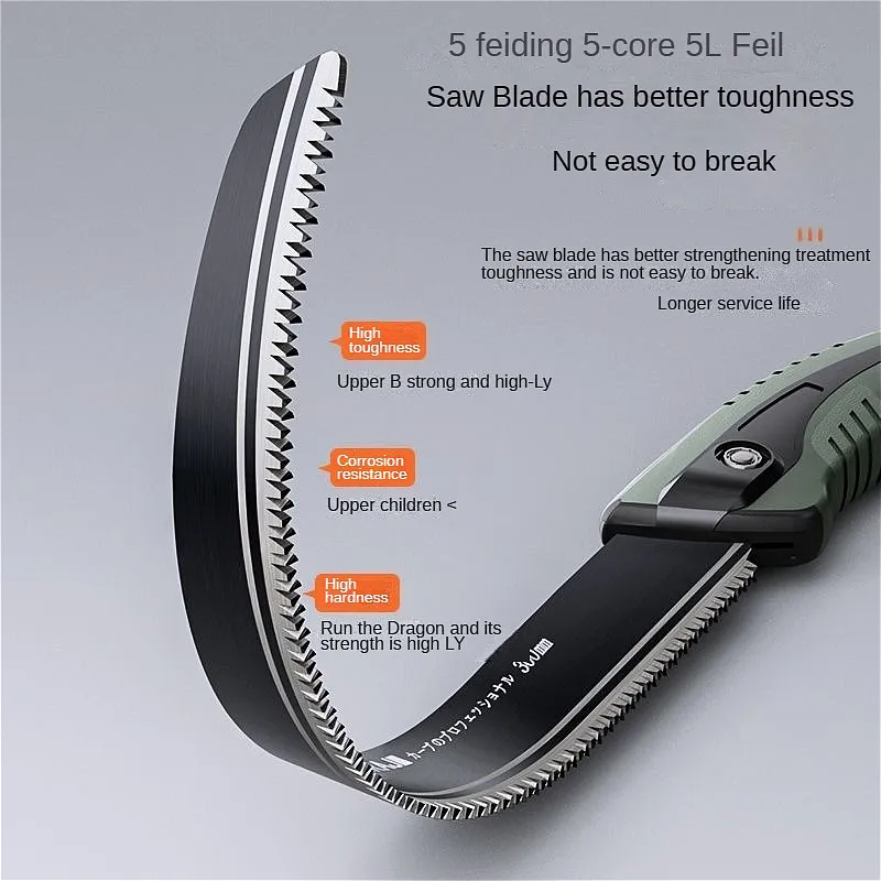Premium Hand Saw for Woodworking Japanese-Style Fine-Tooth Saw for Garden & DIY Cutting Tools
