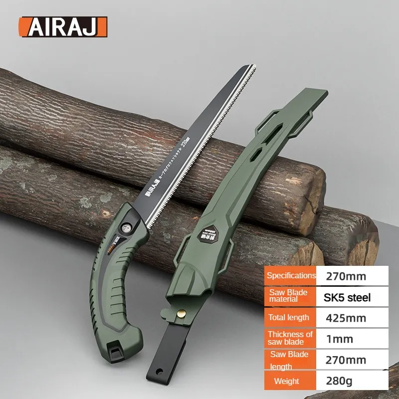 Premium Hand Saw for Woodworking Japanese-Style Fine-Tooth Saw for Garden & DIY Cutting Tools