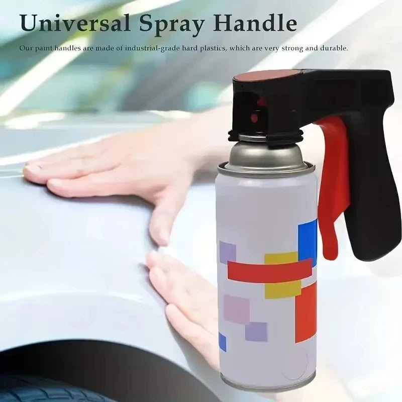 Reusable Spray Paint Gun Grip Lightweight DIY Spray Paint Tool for Cars & Home Projects
