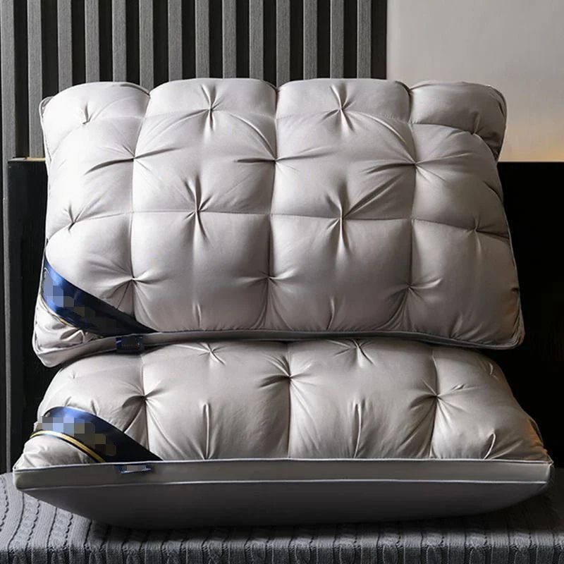 Bonenjoy HighQuality Sleep Pillow Soft Cotton Hotel Bed Pillow For Deep Neck Support And Breathable 1