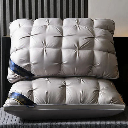 Bonenjoy HighQuality Sleep Pillow Soft Cotton Hotel Bed Pillow For Deep Neck Support And Breathable 1