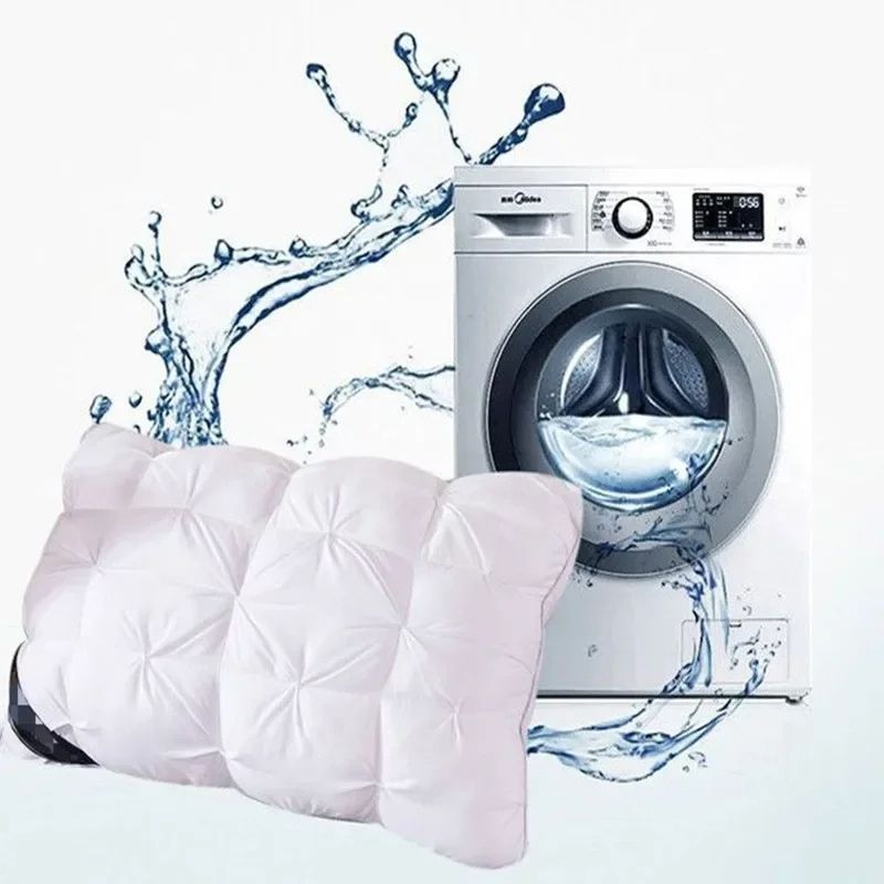 Bonenjoy HighQuality Sleep Pillow Soft Cotton Hotel Bed Pillow For Deep Neck Support And Breathable 3