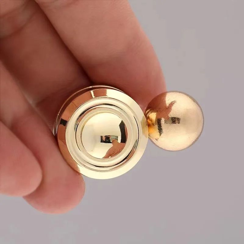 Decompression Hypnosis Rotary Gyro Fingertip Toy Kinetic Round Spinner For Adults  Kids Gift 4