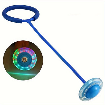 Foldable Flashing Bouncing Ball LED Jump Ring Sports Game for Kids & Adults