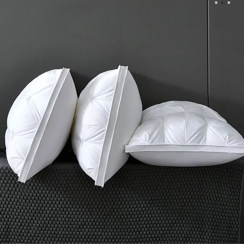 Bonenjoy HighQuality Sleep Pillow Soft Cotton Hotel Bed Pillow For Deep Neck Support And Breathable 2