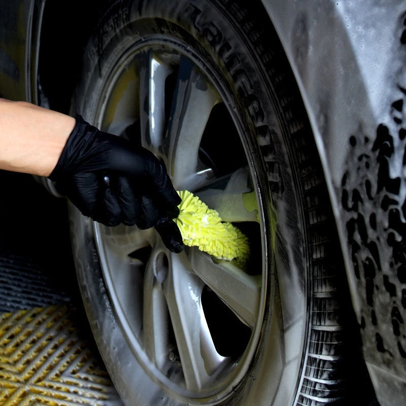Effortlessly Clean Car Wheels  Tires Portable Rim Cleaning Tool For Home  Auto Care 2
