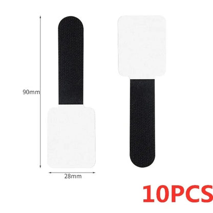 Hook And Loop Cable Wraps Releasable Nylon Cable Ties For Neat Wire Organization 11