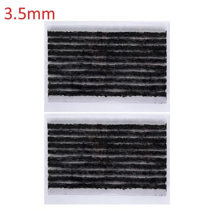 Tubeless Tire Repair Strips For Car Motorcycle Bike HeavyDuty Rubber Plug Seal Tool Kit For Punctur 15