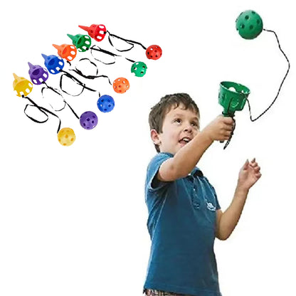 Throwing Catching Game Set Outdoor Toy For Sensory Integration  Hand Eye Coordination Training For  1