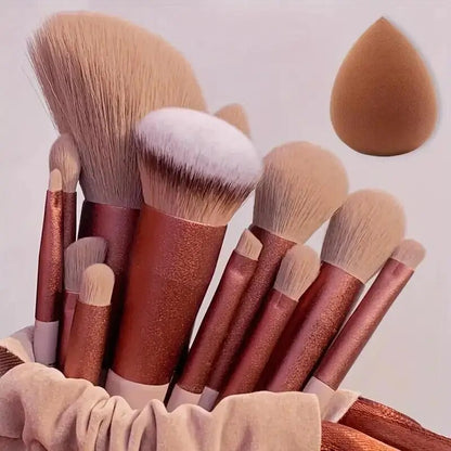 Professional Makeup Brush Set Soft Fluffy Foundation Powder  Eyeshadow Brushes for Seamless Blend