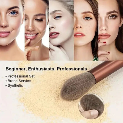 Professional Makeup Brush Set Soft Fluffy Foundation Powder  Eyeshadow Brushes for Seamless Blend