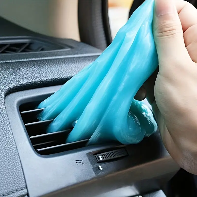 Car Cleaning Gel Magic Mud Premium Dust Remover For Air VentsKeyboards  Tight SpacesInterior Detail 5