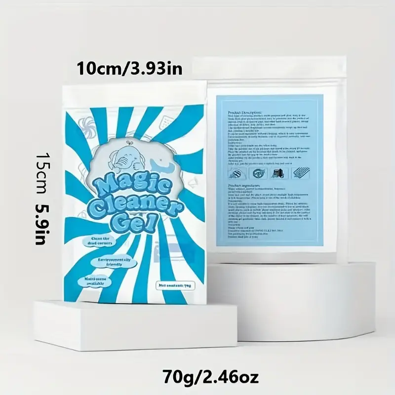 Car Cleaning Gel Magic Mud Premium Dust Remover For Air VentsKeyboards  Tight SpacesInterior Detail 4