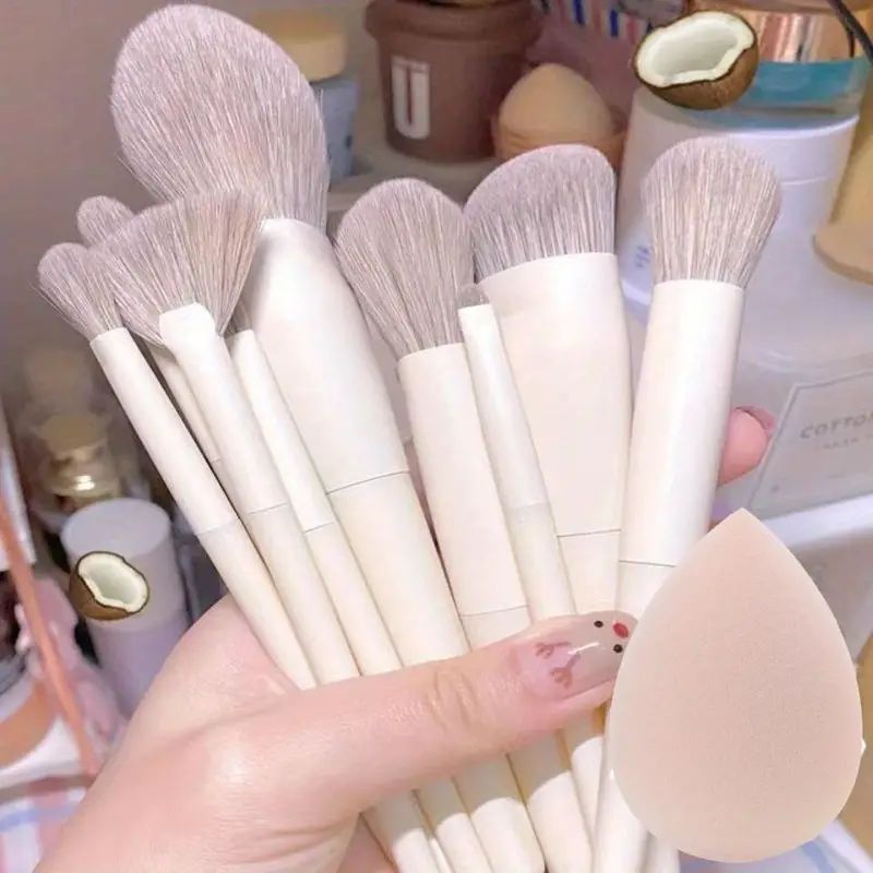 Professional Makeup Brush Set Soft Fluffy Foundation Powder  Eyeshadow Brushes for Seamless Blend