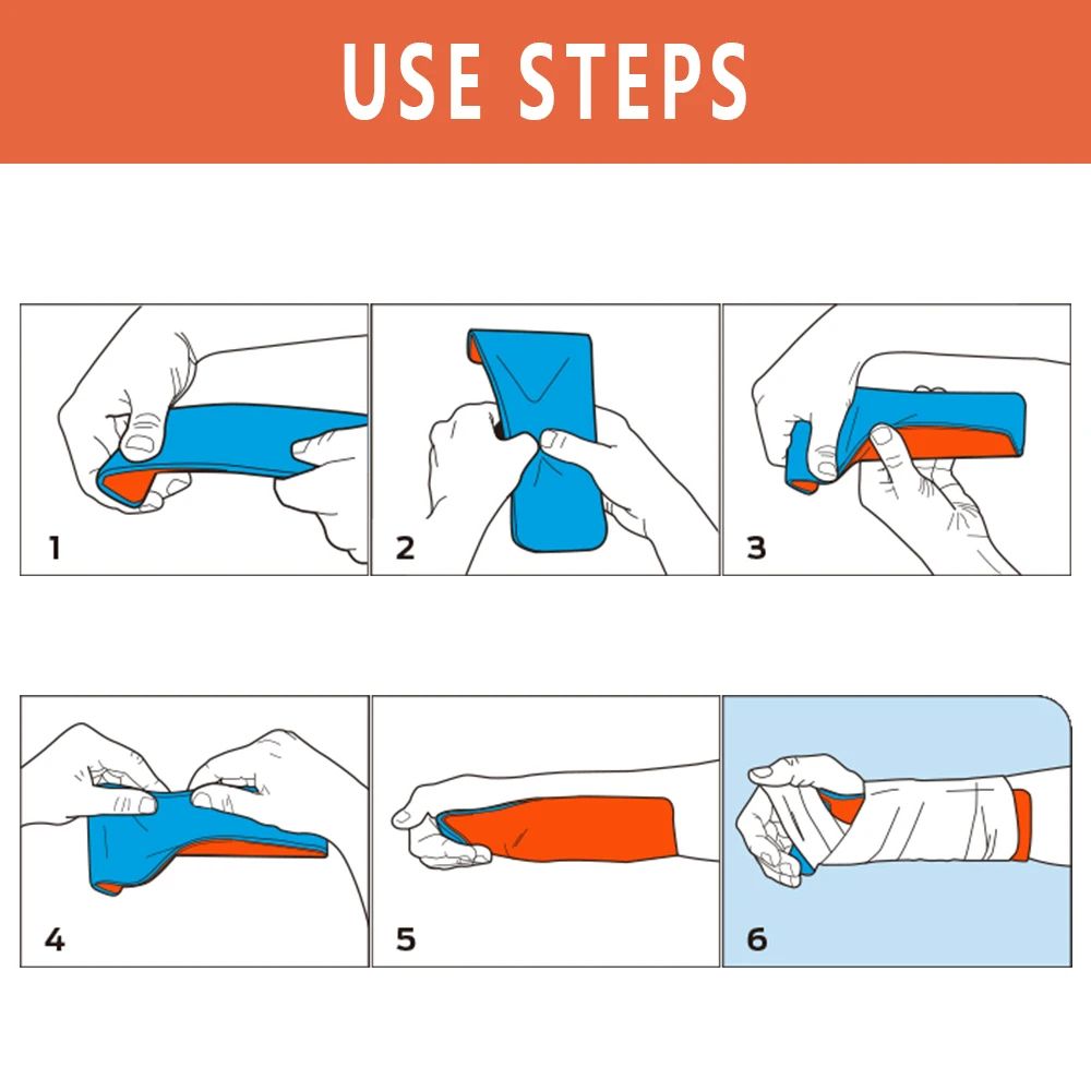 Emergency Kit Essential CARBOU Universal Aluminum Splint Roll For First Aid Outdoor Travel Medical  2