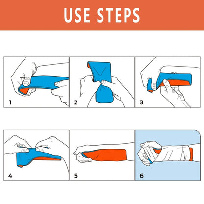 Emergency Kit Essential CARBOU Universal Aluminum Splint Roll For First Aid Outdoor Travel Medical  2