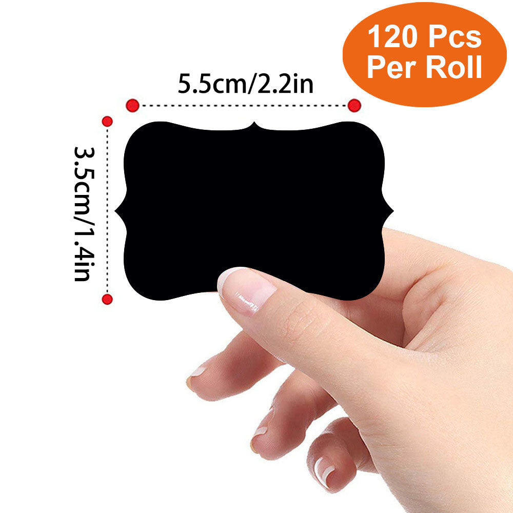 Removable Blackboard Stickers  Erasable Pen Waterproof Chalkboard Labels For Home  Kitchen Office G 5