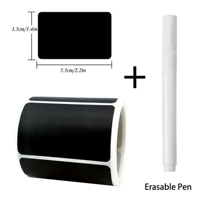 Removable Blackboard Stickers  Erasable Pen Waterproof Chalkboard Labels For Home  Kitchen Office G 7