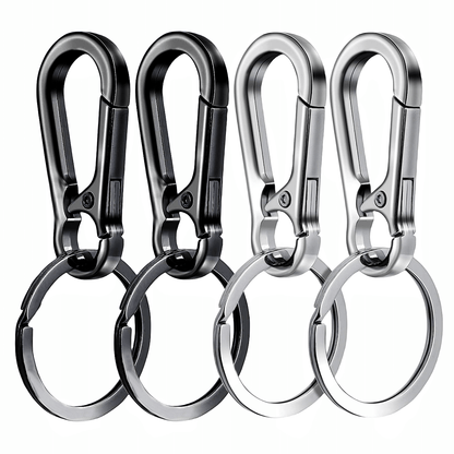 Premium Metal Carabiner Clip Keychain Durable Key Ring Holder For Keys Organizer  Hook 5