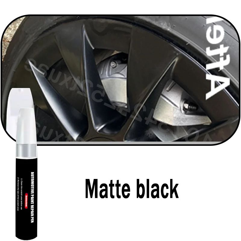 Automotive Wheel TouchUp Pen Rim Scratch Repair Paint For Alloy Wheels 7