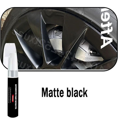 Automotive Wheel TouchUp Pen Rim Scratch Repair Paint For Alloy Wheels 7