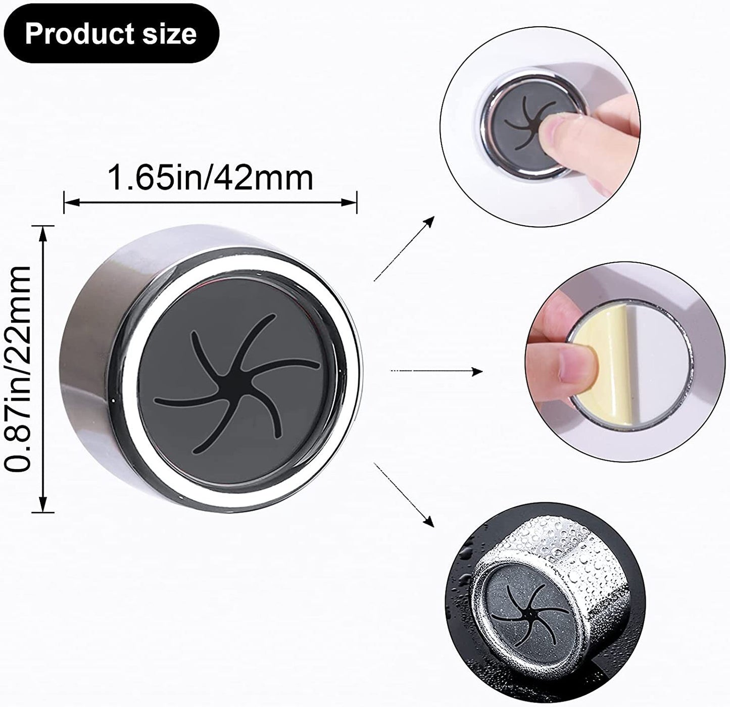 Non Punching Dishwashing Cloth Storage Clip Wall Hanging Towel Rack for Kitchen & Bathroom