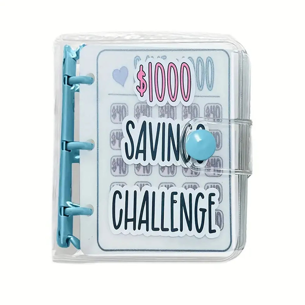 Savings Challenge Binder Reusable Money Saving Binder For Budgeting  Cash Envelopes 5