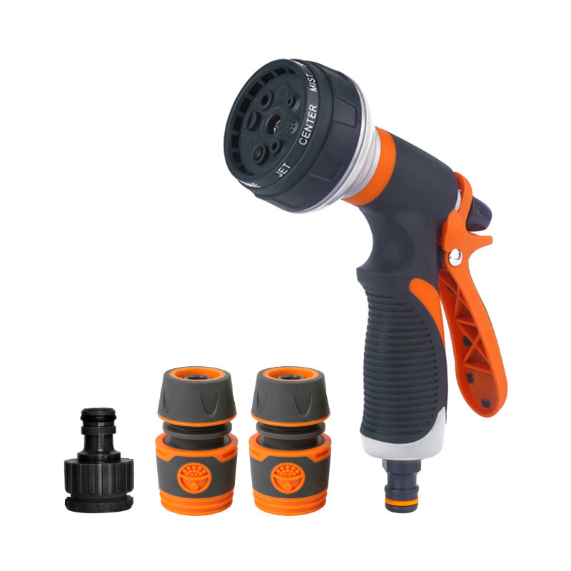 High Pressure Watering Gun Garden Nozzle 8 Spray Modes For Lawn Yard  Plant Watering Adjustable Gar 6