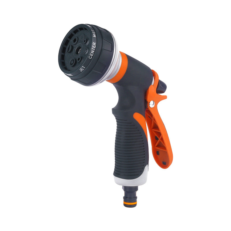 High Pressure Watering Gun Garden Nozzle 8 Spray Modes For Lawn Yard  Plant Watering Adjustable Gar 8