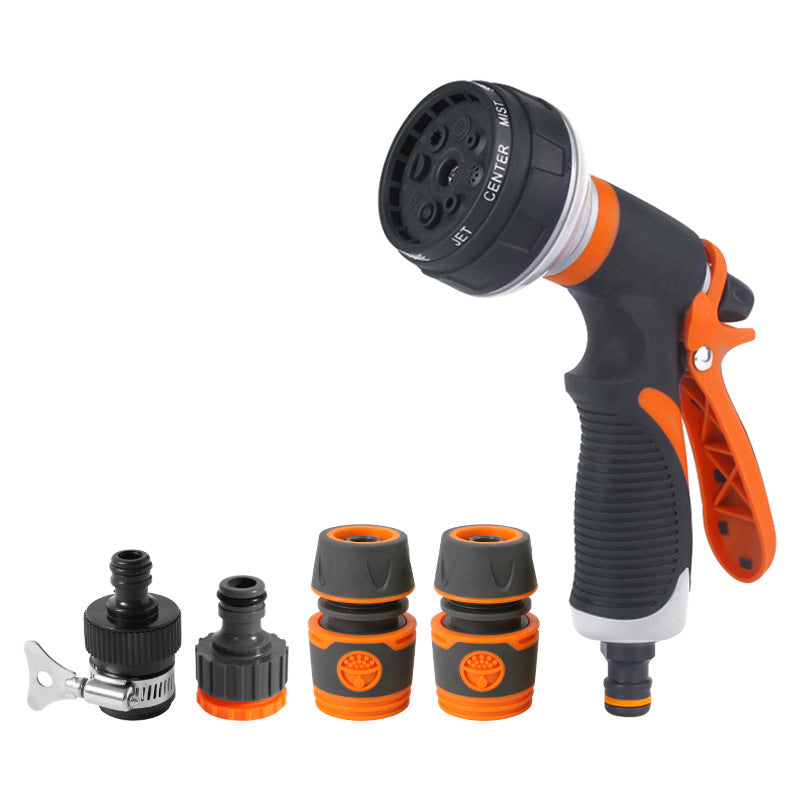 High Pressure Watering Gun Garden Nozzle 8 Spray Modes For Lawn Yard  Plant Watering Adjustable Gar 10