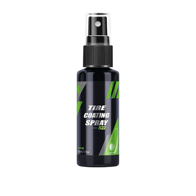 Ceramic Coating Spray for Tire Blackening Auto Wax Clean  Liquid Refurbishing Agent for Black Car