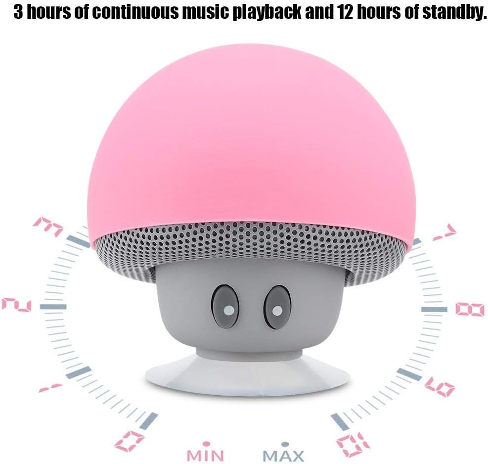 Outdoor Bluetooth Speaker Waterproof Wireless Speaker with Strong Bass & 30ft Range Perfect for Cycling,Beach & Travel