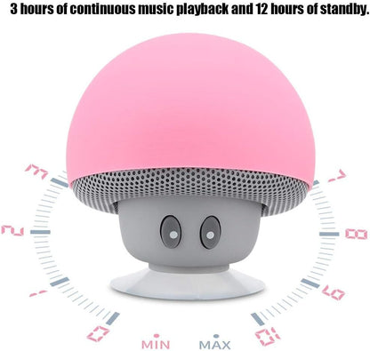 Outdoor Bluetooth Speaker Waterproof Wireless Speaker with Strong Bass & 30ft Range Perfect for Cycling,Beach & Travel