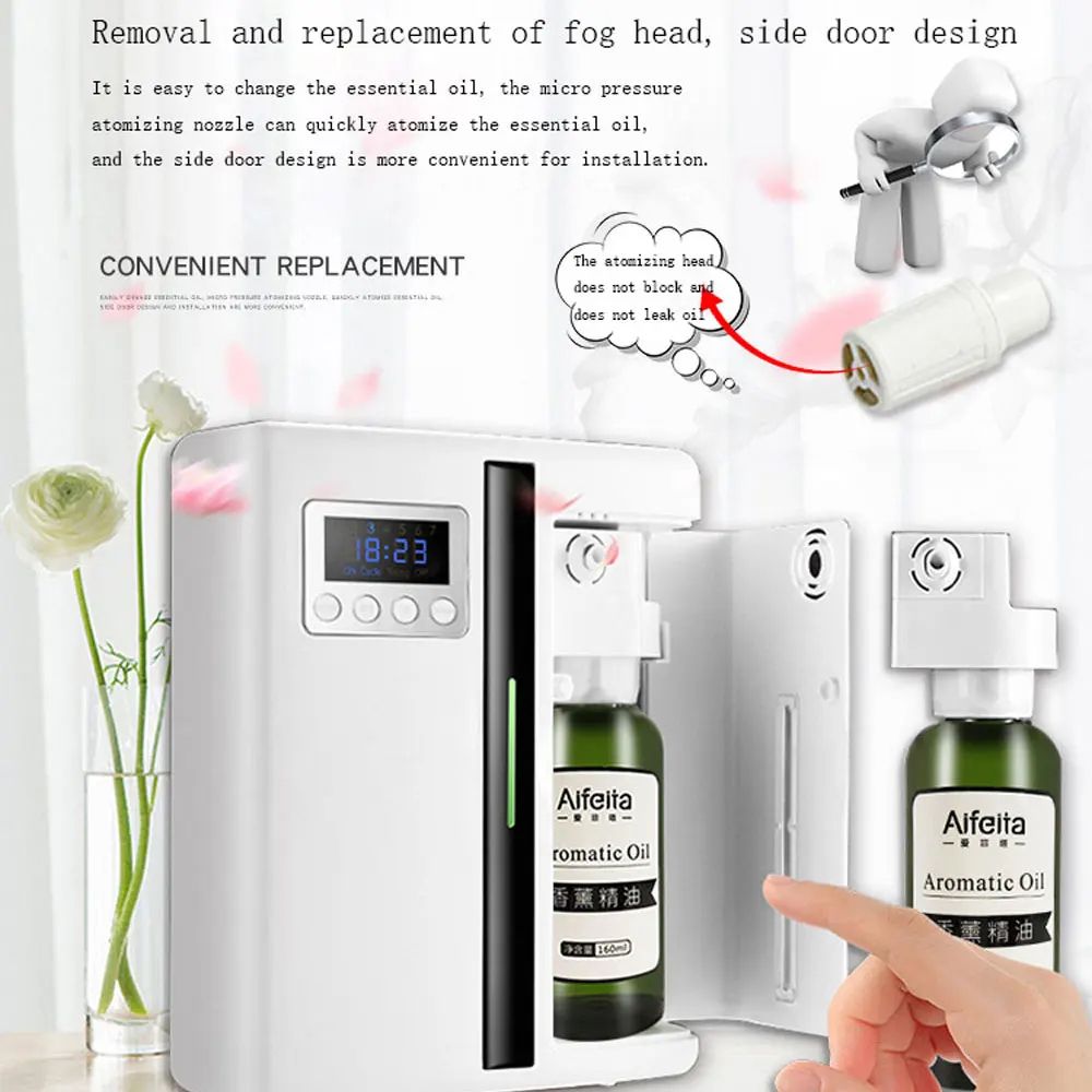 WallMounted Scent Machine Aroma Diffuser Bluetooth Fragrance System With Fan For Hotel Lobby  Home  1