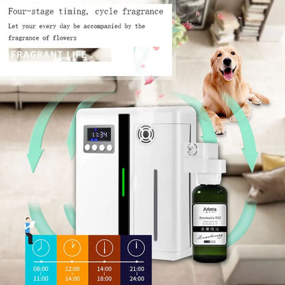 WallMounted Scent Machine Aroma Diffuser Bluetooth Fragrance System With Fan For Hotel Lobby  Home  3