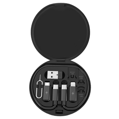 6in1 Multi USB Type C Cable Kit 60W Fast Charging Adapter With USB A To MicroCLightning  Phone Hold 8