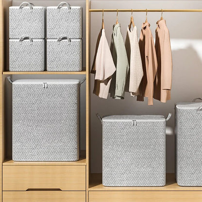 Breathable NonWoven Storage Bags Extra Large Wardrobe Organizer for Clothes Quilts  Household It