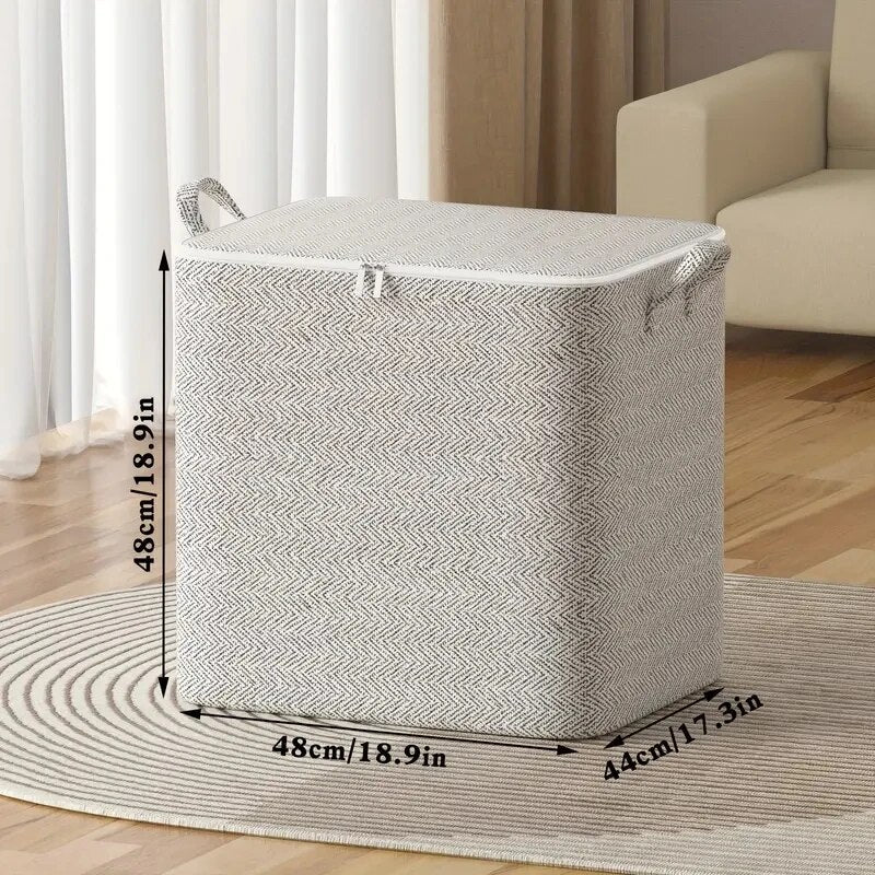 Breathable NonWoven Storage Bags Extra Large Wardrobe Organizer for Clothes Quilts  Household It