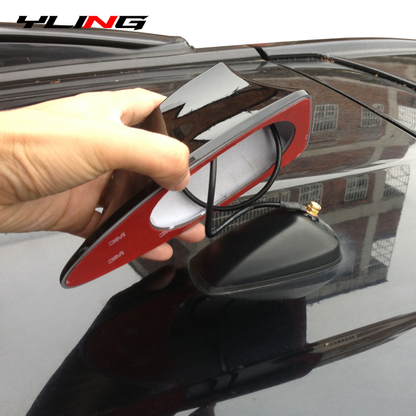 Universal Car Antenna Replacement Durable Shark Fin Roof Antenna for Enhanced Radio Reception