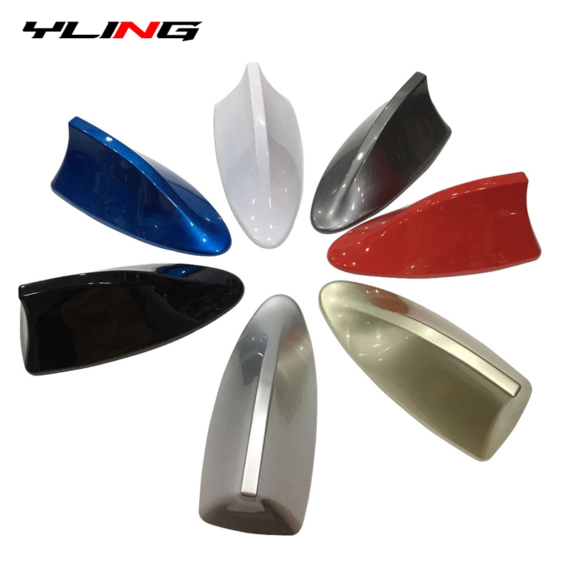 Universal Car Antenna Replacement Durable Shark Fin Roof Antenna for Enhanced Radio Reception