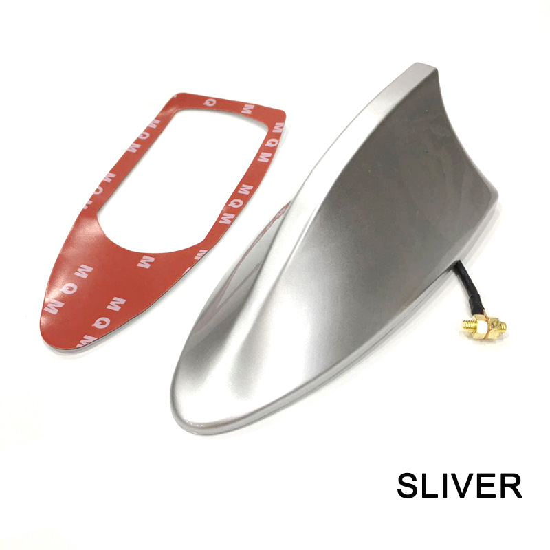 Universal Car Antenna Replacement Durable Shark Fin Roof Antenna for Enhanced Radio Reception