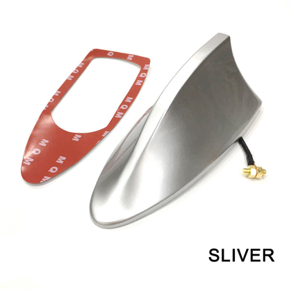 Universal Car Antenna Replacement Durable Shark Fin Roof Antenna for Enhanced Radio Reception