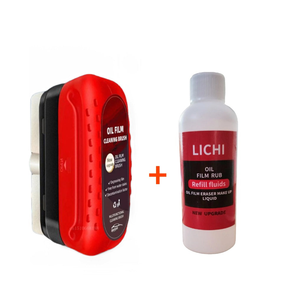 Car Glass Oil Film Remover Glass Cleaner Hydrophobic Glass Coating For Windshield Clear Auto Glass  6