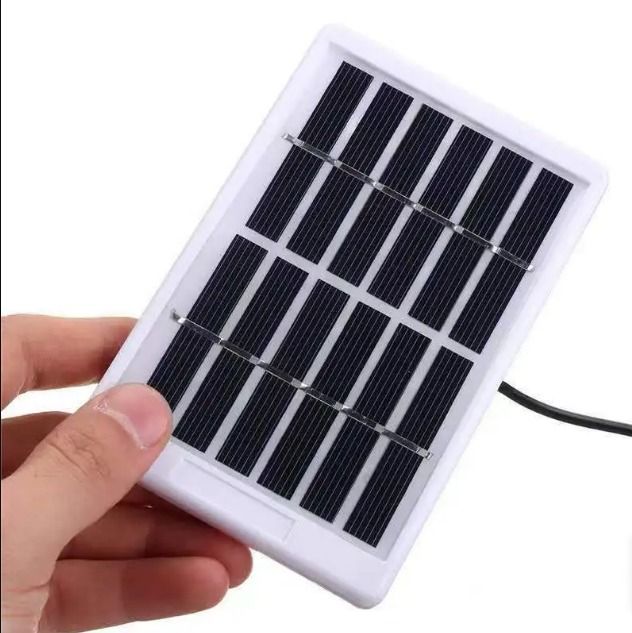 Portable Solar Panel Charger, 6V 1.2W Monocrystalline/Polycrystalline Power Module for USB Devices & Outdoor Use
