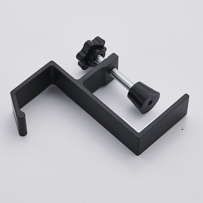 Adjustable Desk Hanger & Under Desk Hook Space-Saving Headset & Backpack Holder for Home Office
