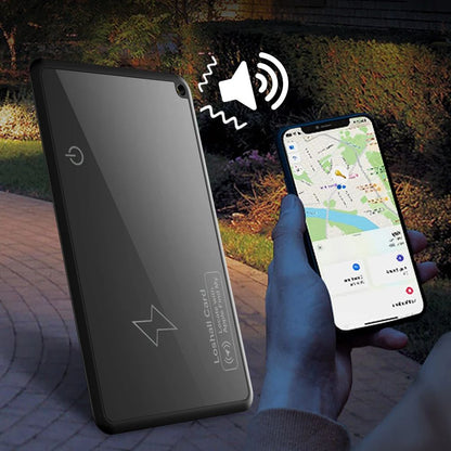 Ultra Thin Wallet Tracker Card With Wireless Charging Compatible With Apple Find My  IOS Devices 3