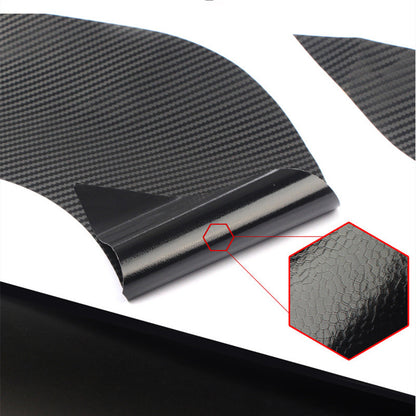 Car Door Sticker Carbon Fiber Scratches Resistant Cover for Auto Handle Protection & Exterior Styling