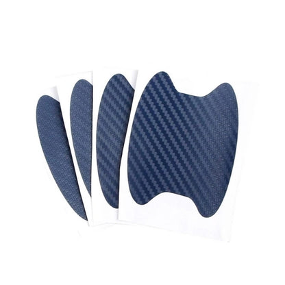 Car Door Sticker Carbon Fiber Scratches Resistant Cover for Auto Handle Protection & Exterior Styling