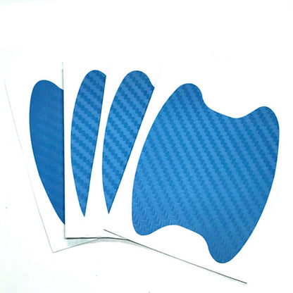 Car Door Sticker Carbon Fiber Scratches Resistant Cover for Auto Handle Protection & Exterior Styling