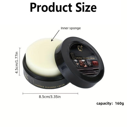 Premium Leather Seat Maintenance Cream  Interior Stain Removal  Refurbished Leather Care 3